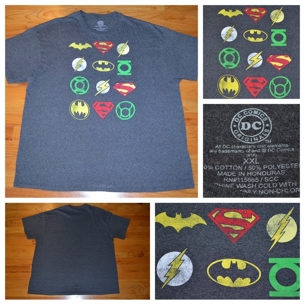 Men’s DC Comics graphic t-shirt, size XXL - Picture 1 of 6